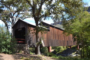 The event was held at the Honey Run Covered Bridge. Did you know that this is one of the only three tiered covered bridges in the United States? It was built in 1886 and was eventually covered in 1894.